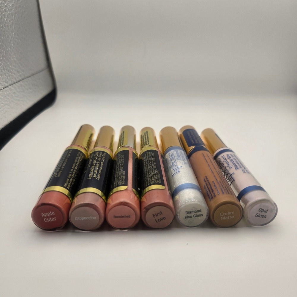 SeneGence LipSense Nude Neutral Bundle 7pc Lip Colors Glosses NEW